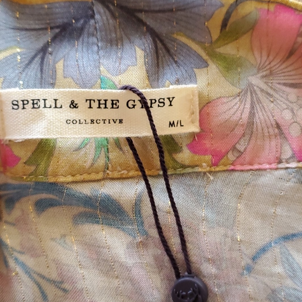 NWT Spell & the gypsy Oasis Kimono - Picture 4 of 11